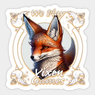 Vixen Games Players T-Shirt Sticker